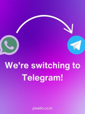 We are shifting to Telegram!